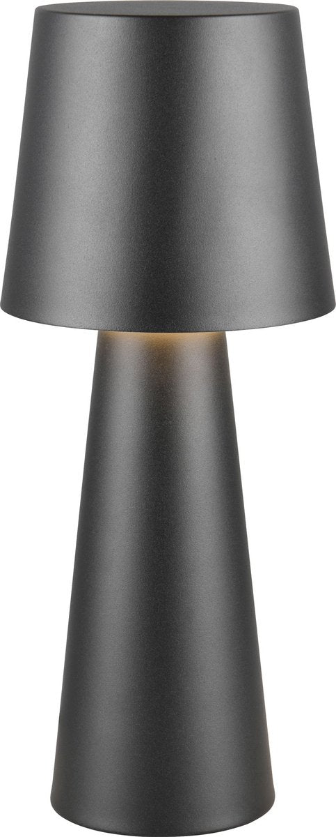 Trio nubian - tafellamp - zwart mat - excl. 1x e27 7 w - snoerschakelaar
