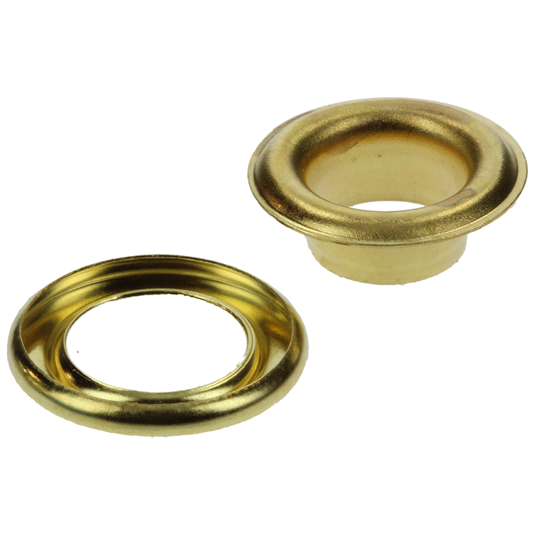 Load image into Gallery viewer, Mack 1017874 - zeilringen messing 14 st 8mm | 10 stuks

