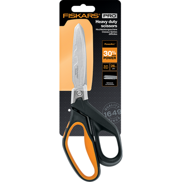 Fiskars powerarc heavy-duty schaar 26 cm zilver