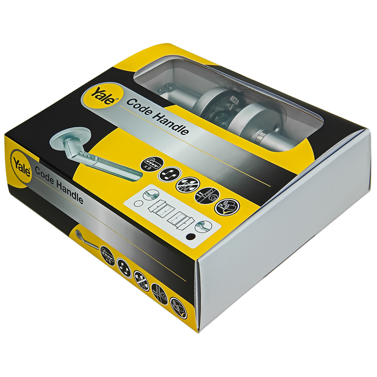 Load image into Gallery viewer, Yale 1060555 - code handle deur rechts | 2 stuks

