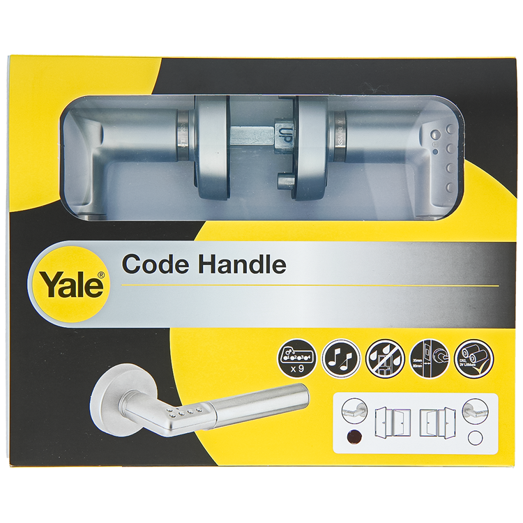 Load image into Gallery viewer, Yale 1060552 - code handle deur links | 2 stuks
