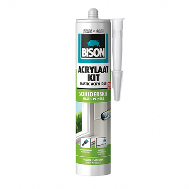 Bison 1029598 - b acrylaatkit grijs 310ml | 3 stuks