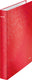 Leitz wow ringband a4 - 2-rings - rugbreedte van 40mm met 2 d-ringen - rood