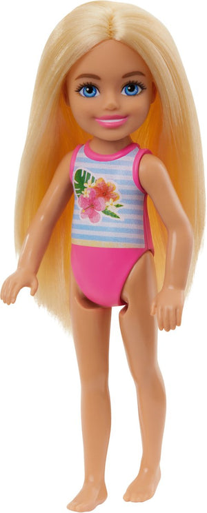 Barbie chelsea beach doll, kleine pop, vrouw, 3 jaar, jongen meisje, 152,4 mm, meerkleurig