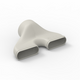 Renson 1074434 - easyflex recht verloopst. ø125aansluitingen ø125 2x 140x64 | 2 stuks