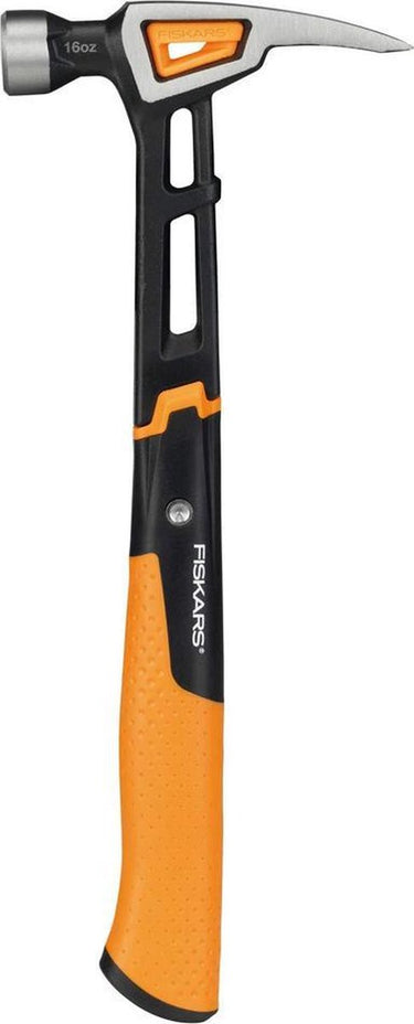 Fiskars isocore™ serie - timmermanshamer - 450g - ergonomische greep - roestvrij