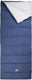 Nomad ® condor xl slaapzak | dekenmodel | 220 x 90 | donkerblauw | katoenen voering | koordtunnel | incl hoes