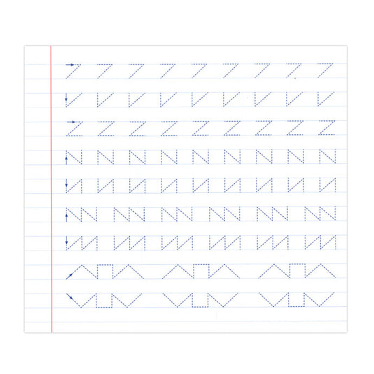 Deltas oefenschrift voorbereidend schrijven 5-6 jaar