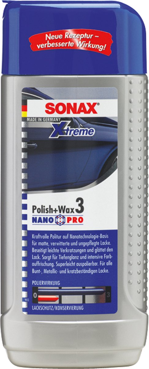 Sonax xtreme polish wax nr.3 - 250ml