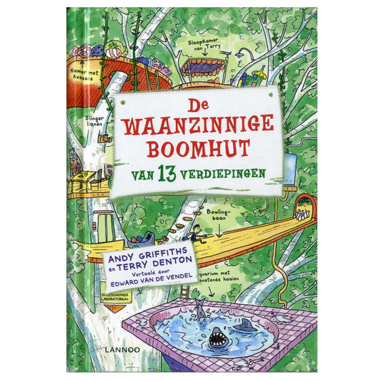 Centraal boekhuis de waanzinnige boomhut van 13 verdiepingen