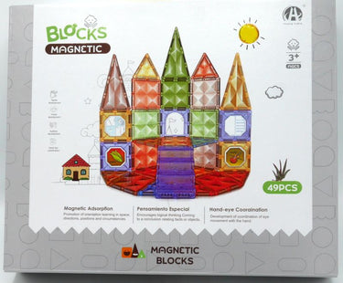 Jonotoys magnetische bouwset om huisjes te bouwen