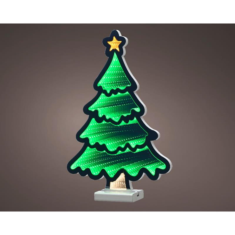 Afbeelding laden in galerijviewer, Decoris infinity lights kerstboom 27,2x39,8x40cm
