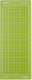 Cricut - joy standard grip mat - 11,4 x 30,5cm - donkergroen