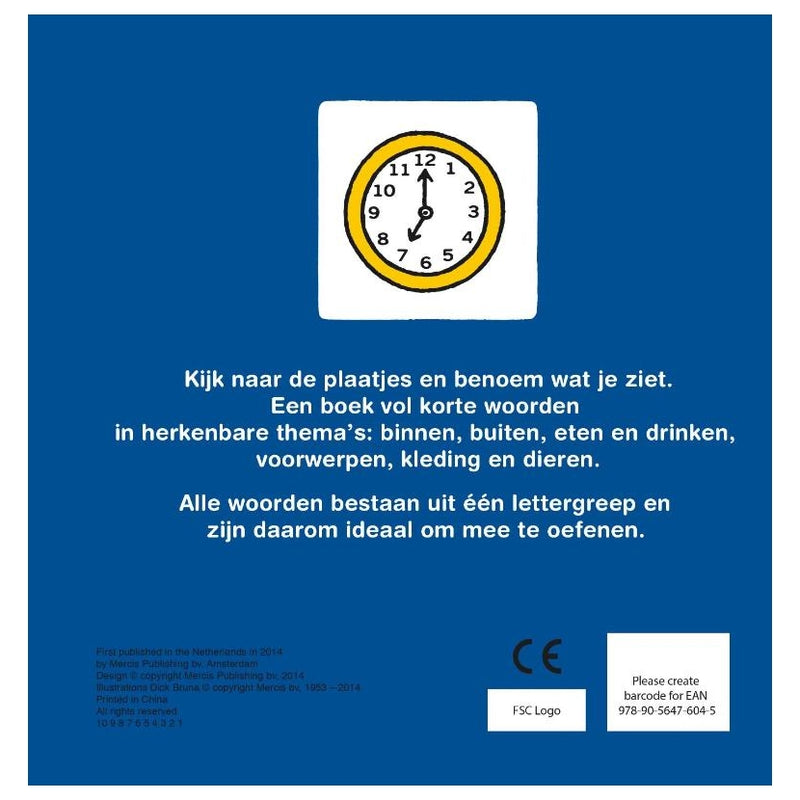 Load image into Gallery viewer, Centraal boekhuis nijntje oefent korte woordjes
