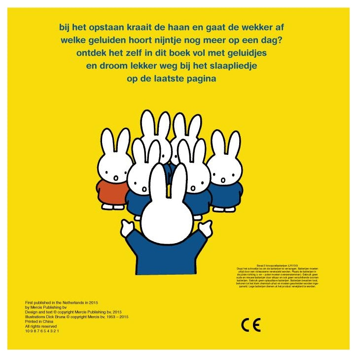 Load image into Gallery viewer, Centraal boekhuis nijntjes geluidenboek - wat hoor je nijntje?
