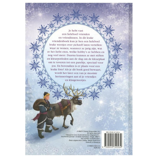 Deltas frozen vriendenboek