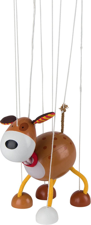 Goki marionet - hond - h15,5cm - 3 jaar