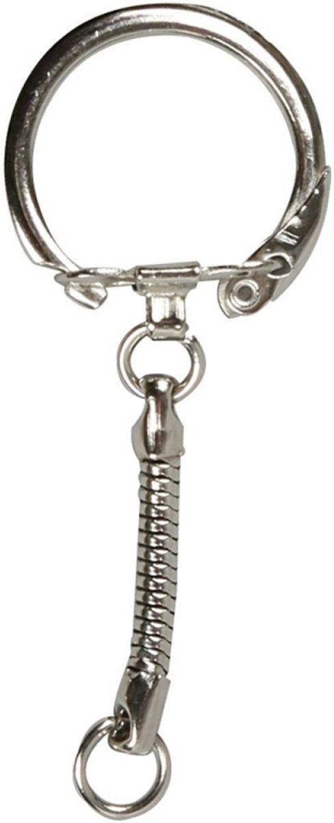 Load image into Gallery viewer, Creativ company sleutelhanger met ketting, 25st.
