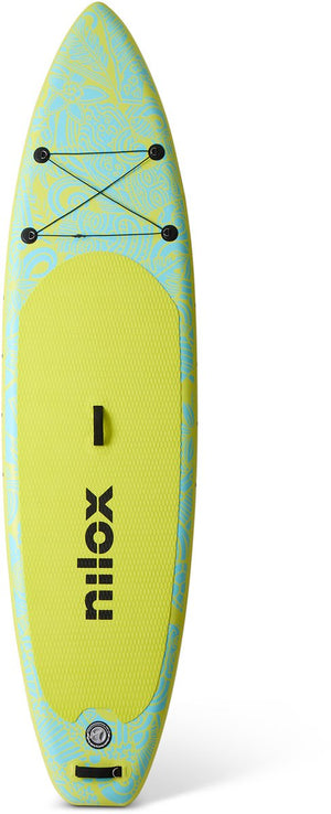 Nilox sup wai 335x84x15 cm – inclusief peddel pomp – voor beginners en gevorderden – draagvermogen tot 150 kg