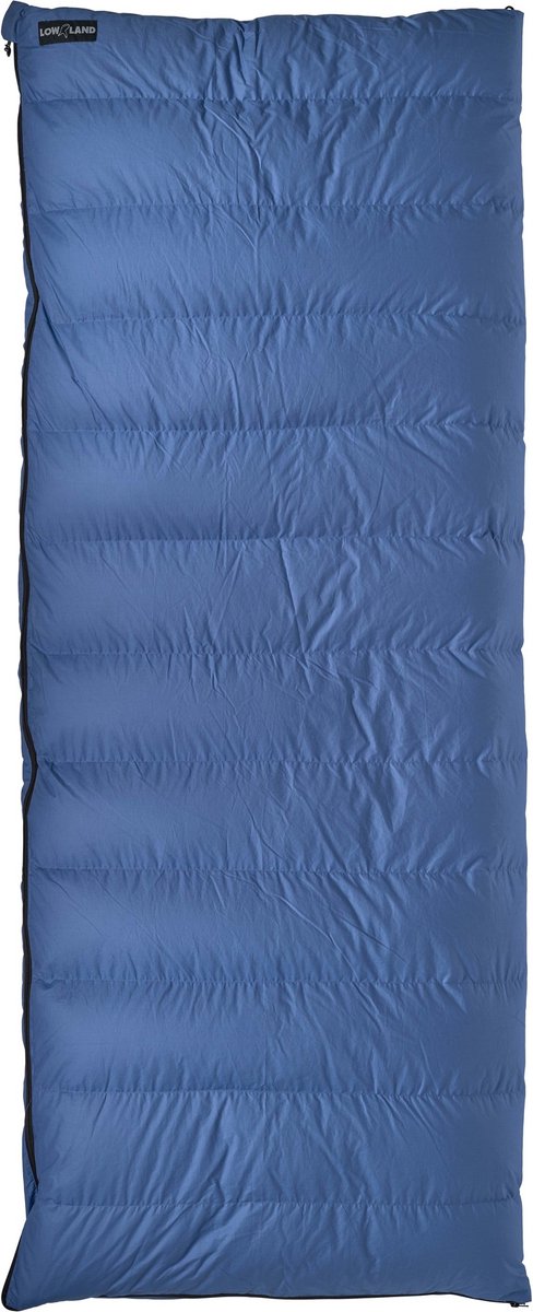 Lowland outdoor donzen slaapzak - cc 1 - 200 x 80 cm - 1725 gr - 0°c - katoen