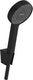 Hansgrohe activera s - doucheset - ecosmart waterbesparend - select-knop bediening - 95mm - 2 straalfuncties - met doucheslang 125 cm - mat zwart