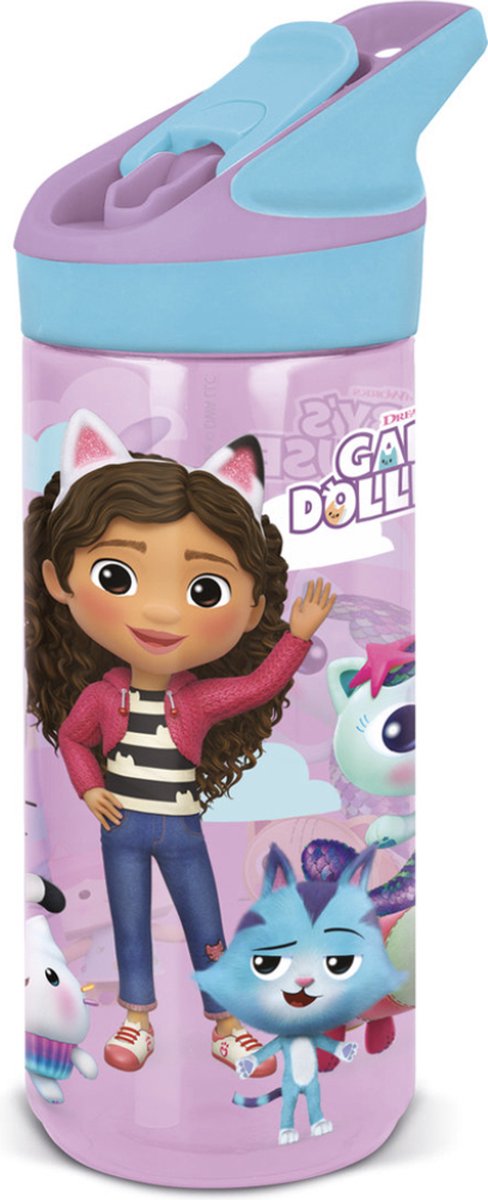 Stor gabby's dollhouse tritan drinkbeker drinkfles 620 ml