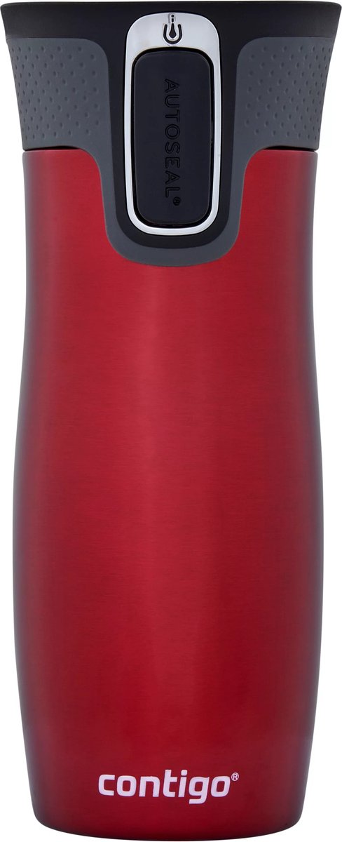 Contigo west loop autoseal thermosbeker, isoleerbeker, 470 ml - red