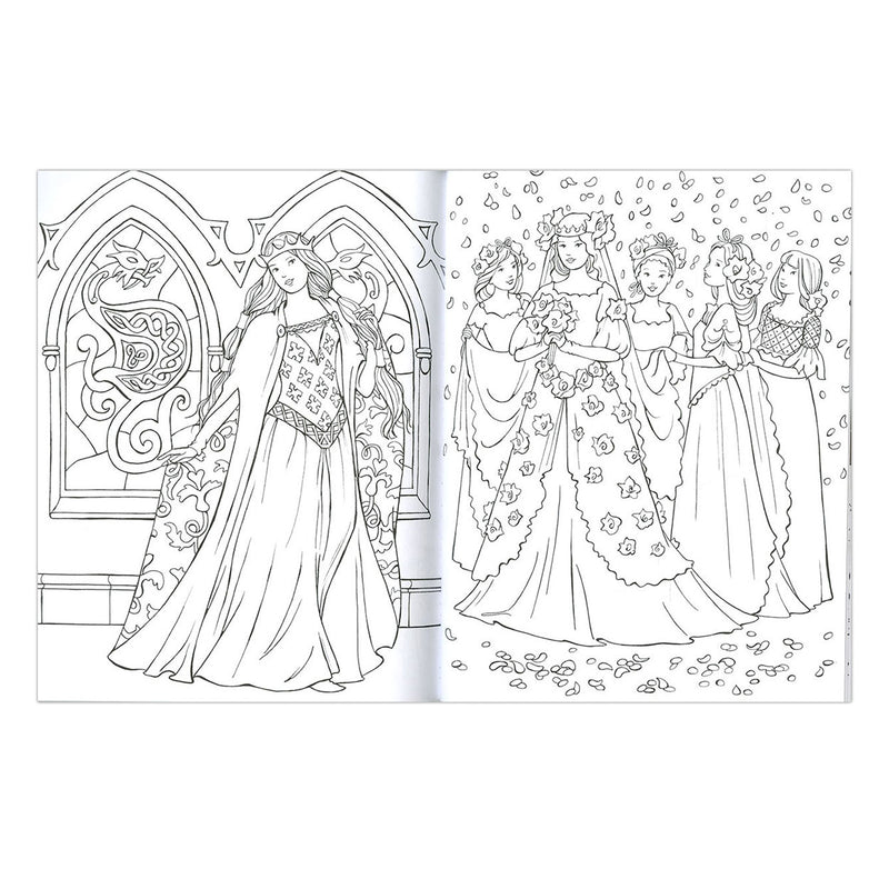 Load image into Gallery viewer, Deltas het mooie prinsessen kleurboek
