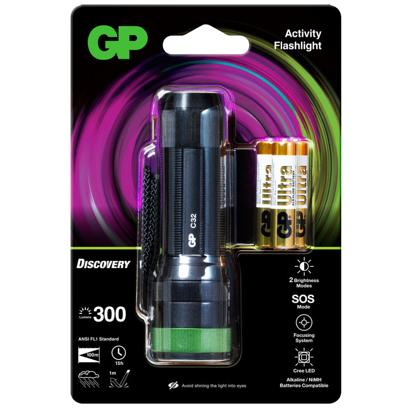 Load image into Gallery viewer, Gp zaklamp 3x aaa 300 lumen
