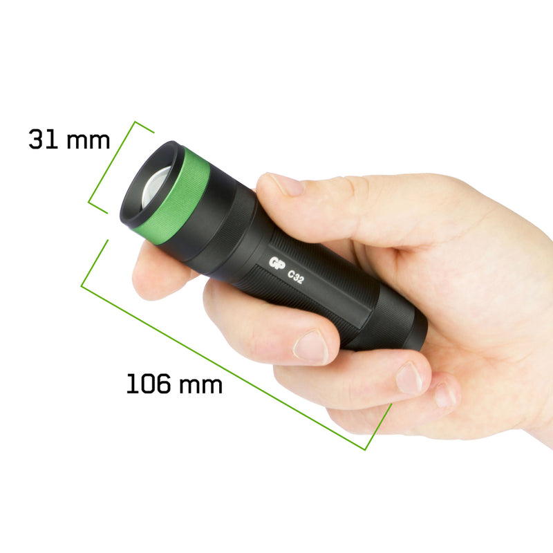 Load image into Gallery viewer, Gp zaklamp 3x aaa 300 lumen
