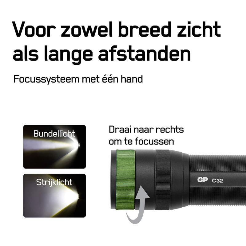 Load image into Gallery viewer, Gp zaklamp 3x aaa 300 lumen
