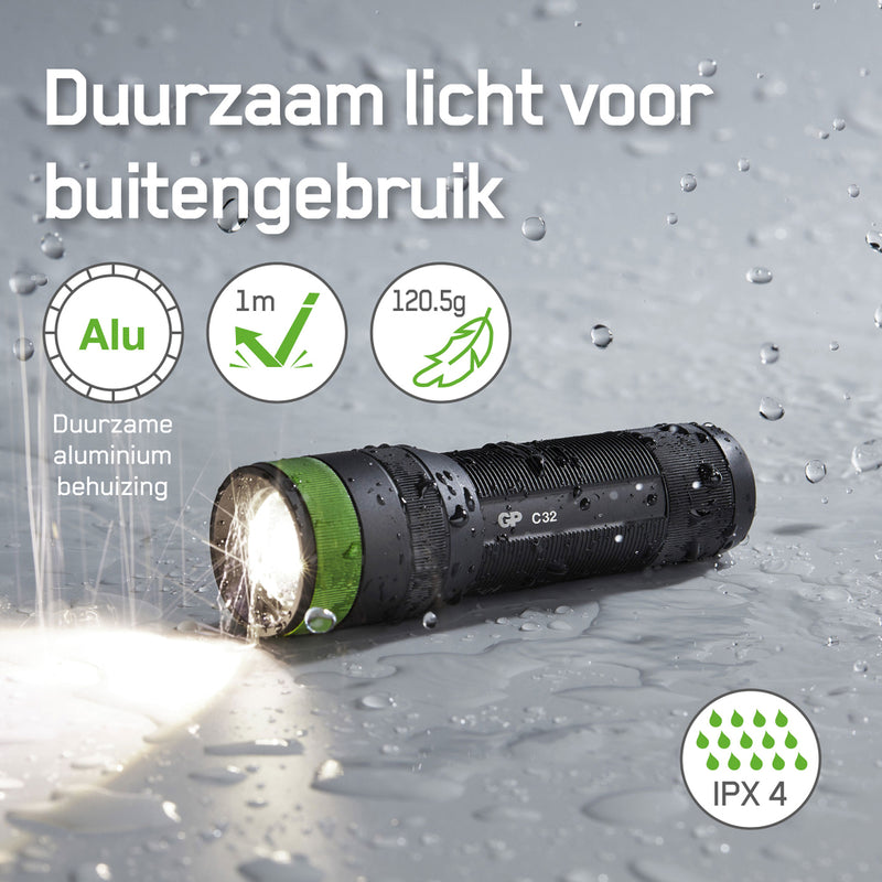 Load image into Gallery viewer, Gp zaklamp 3x aaa 300 lumen
