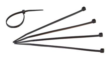 Kopp 1045967 - kabelbinder 150x3,6mm zwart 50st | 5 stuks