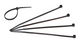 Kopp 1045967 - kabelbinder 150x3,6mm zwart 50st | 5 stuks
