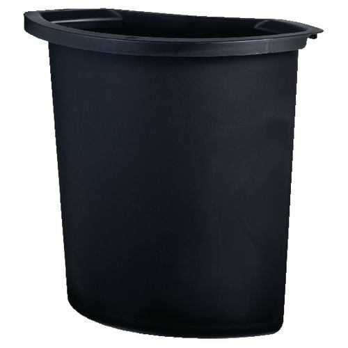 Afvalinzetbak helit 6 l zwart