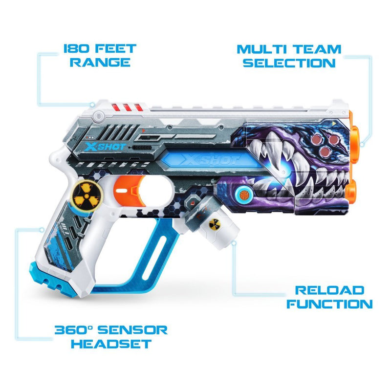 Load image into Gallery viewer, Zuru x-shot skins laser 360 blaster 2 pack
