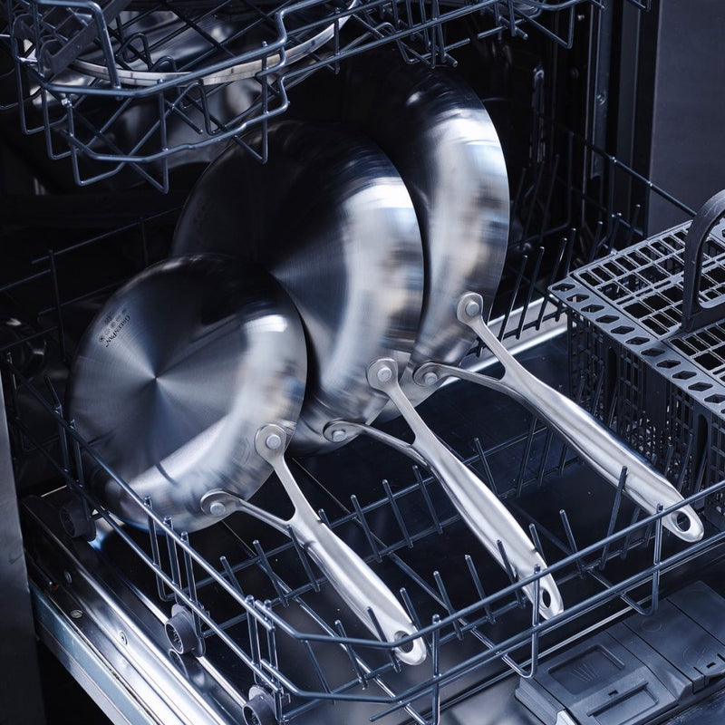 Load image into Gallery viewer, Greenpan geneva wokpan 28 cm rvs zwart
