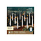 Lumineo led floating candles 10-delig wit met afstands bediening ã˜1,5xh15cm warm wit