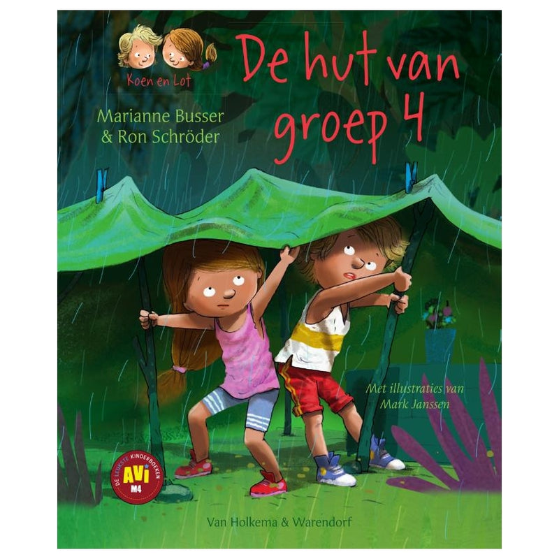 Load image into Gallery viewer, Centraal boekhuis de hut van groep 4 - avi-m4
