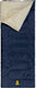 Abbey camp slaapzak 3 seizoenen - dekenmodel - donkerblauw - 210 x 85 cm - koppelbaar en extra ruim