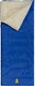 Abbey camp slaapzak 3 seizoenen - dekenmodel - blauw - 210 x 85 cm - koppelbaar en extra ruim