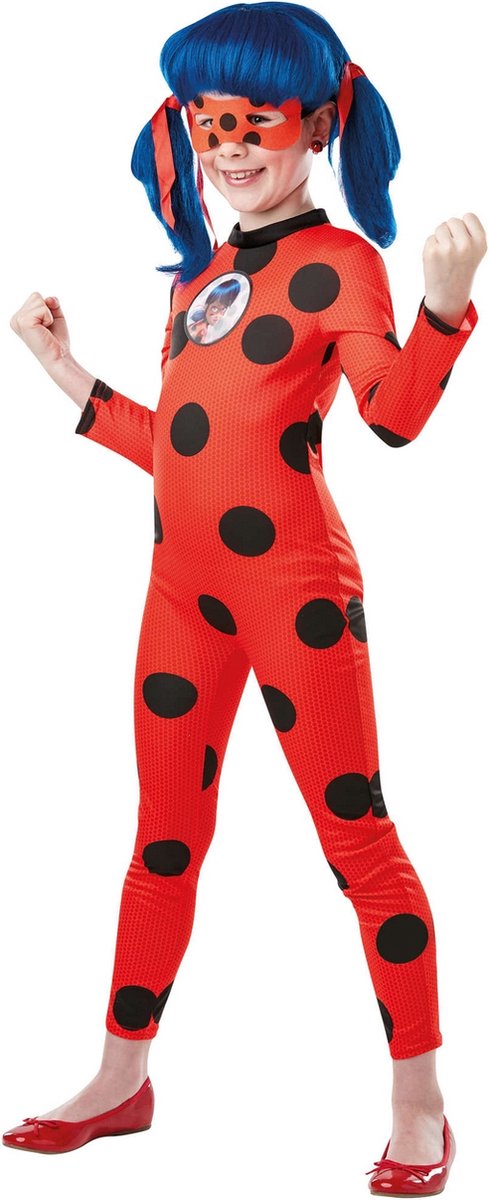 Rubies deluxe miraculous ladybug met knuffeltje kind - meisje