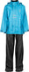 Ralka regenpak junior - irma - azuurblauw - 116