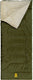 Abbey camp slaapzak 3 seizoenen - dekenmodel - groen - 210 x 85 cm - koppelbaar en extra ruim