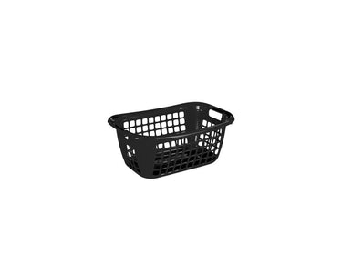 Sunware basic wasmand zwart 55x38x22.5cm ca45 liter