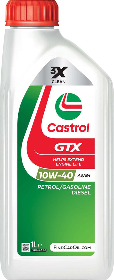 Castrol gtx 10w40 a3 b4 olie 1 liter