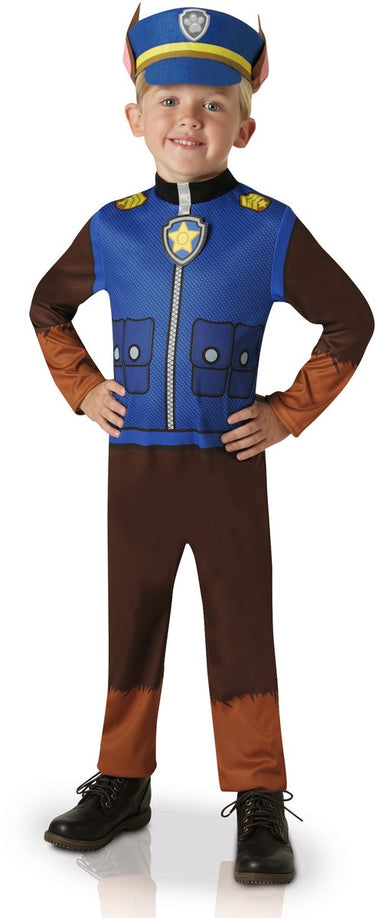 Rubies - paw patrol chase verkleedkleding - maat 92 104