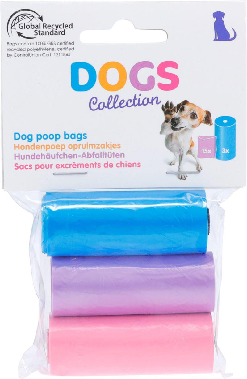 Load image into Gallery viewer, Dogs collection hondenpoepzakjes 3 rol a 15 stuks

