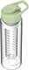 Muitomas waterfles - infuser voor fruit, thee of kruiden – drinktuit - 700ml - groen