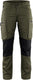 Blåkläder blaklader dames service werkbroek stretch 7159-1845 - vrouwen - leger zwart - 42